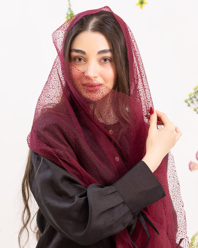 شال تور نرم خالخالی - فروشگاه ماه و برگ