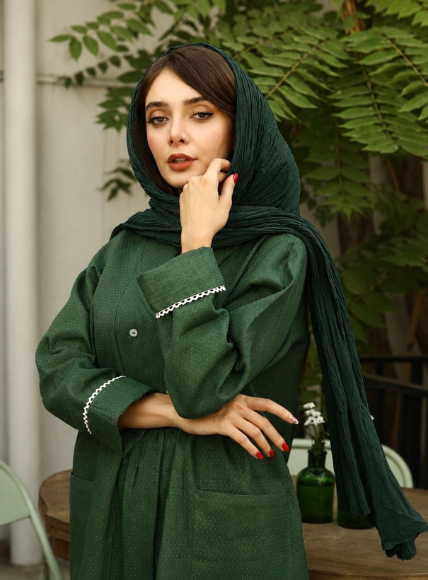 شال چروک بلند ، وال نخی هندی