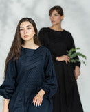 پیراهن بلند زنانه جنس لینن کد ۲۸۶